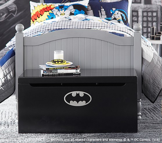 Pottery Barn Kids BATMAN™ Toy Storage pottery barn kids playroom sale