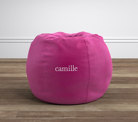 Pottery Barn Kids Berry Velvet Anywhere Beanbag® pottery barn kids playroom sale