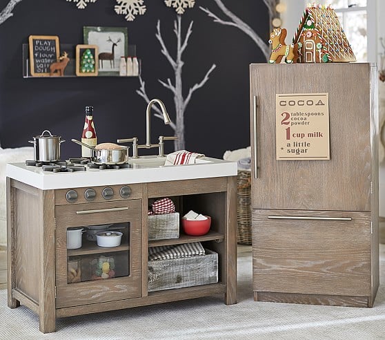 Pottery Barn Kids Charlie Kitchen Smoked Gray Finish pottery barn kids playroom sale