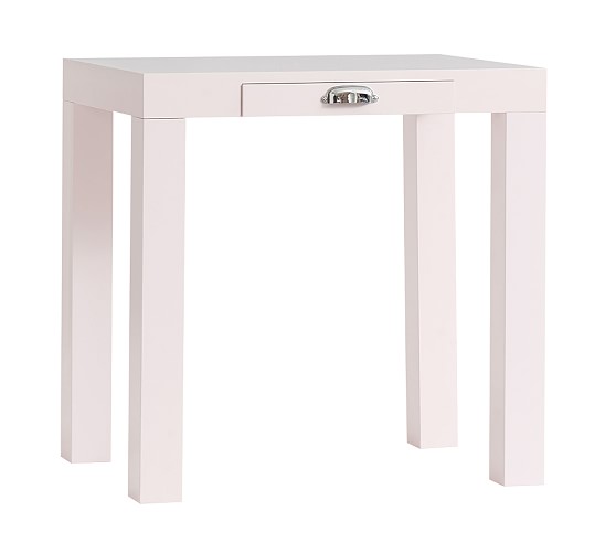 Pottery Barn Kids Parsons Mini Desk Pale Pink pottery barn kids playroom sale