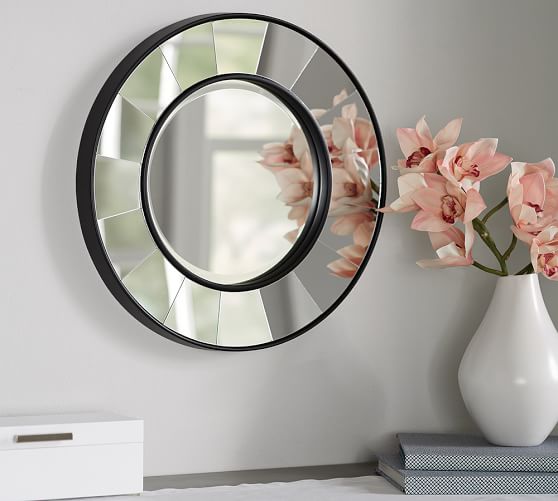 Pottery Barn LAYLA WALL MIRROR pottery barn winter warehouse sale