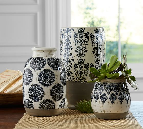 Pottery Barn LILIAN VASE pottery barn buy more save more sale