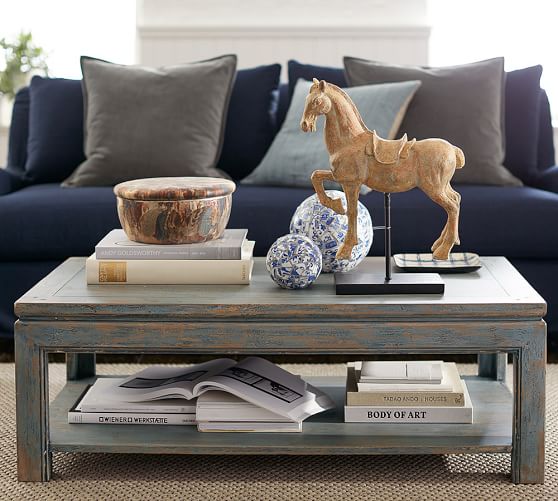 Pottery Barn MOLUCCA COFFEE TABLE pottery barn buy more save more sale