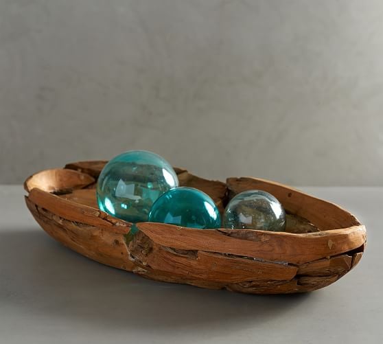 Pottery Barn TEAK ROOT DOUGH BOWL Eco-Friendly pottery barn winter warehouse sale