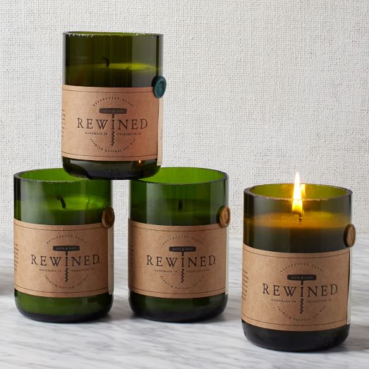 Rewined Candles - Green West Elm cyber week sale
