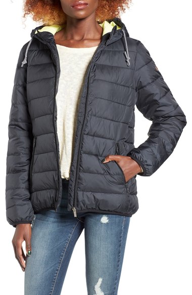 Roxy Forever Freely Puffer Jacket True Black puffer jackets winter