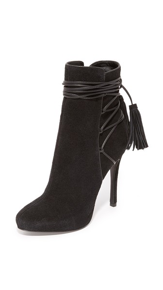 Schutz Briella Booties Black Shopbop after christmas sale 