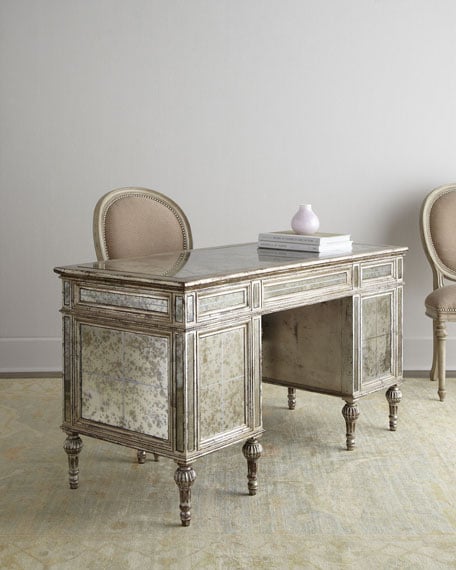 Sheridan Mirrored Desk Horchow furniture sale