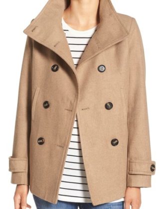 Thread & Supply Double Breasted Peacoat Camel peacoats winter