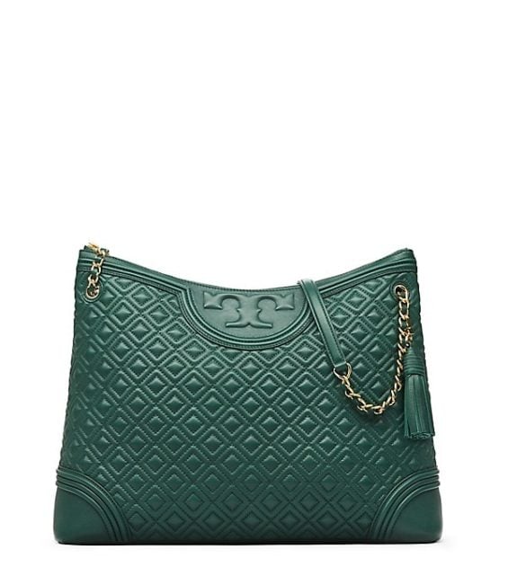 Tory Burch FLEMING TOTE Norwood Green tory burch semi-annual sale extra 30% off