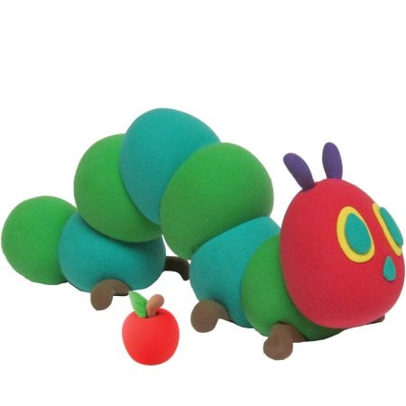 World of Eric Carle Super Dough Collectible Very Hungry Caterpillar with Apple good housekeeping today show