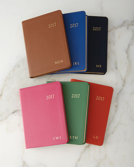 Graphic Image 2017 Dated Notebook, Personalized 2017 12 monthly planners and agendas