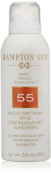 Hampton Sun SPF 55 Continuous Mist Sunscreen, 5 fl. oz. hampton sun continuous mist sunscreen hoda kotb favorite things december 26 2016 monday today show 