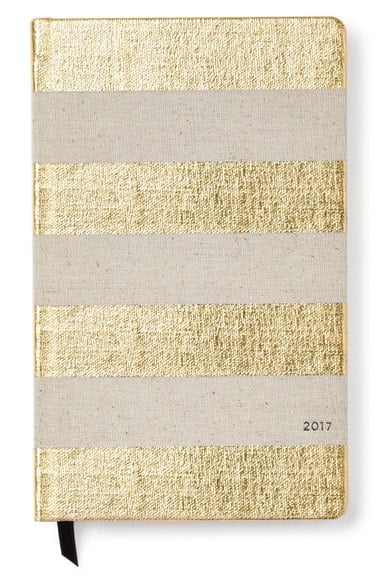 kate spade new york 12 month agenda gold