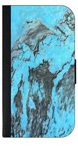 Max Wilder Inc. Turquoise Marble Print © PU Leather and Suede Passport Cover