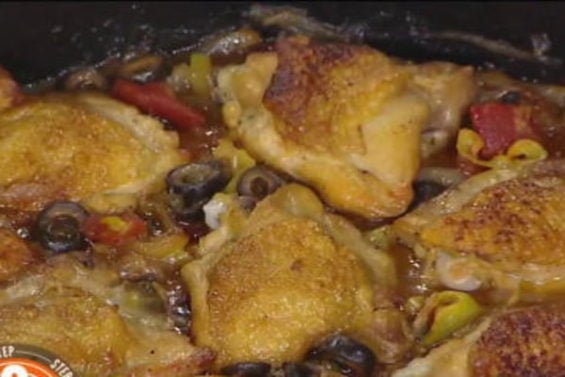 Watch chef Ryan Scott show Al Roker, John Cena and Tamron Hall how to make Mediterranean diet inspired Braised Chicken With Pepperoncini, Olives on the Monday, January 23, 2017 episode of the Today show.