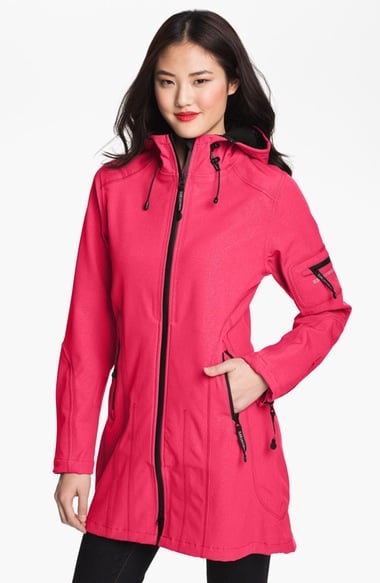 Ilse Jacobsen Rain 7 Hooded Water Resistant Coat Sweet Rose raincoats