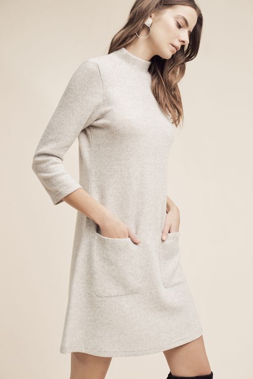 Moth Alba Tunic Dress Ivory anthropologie clothing sale