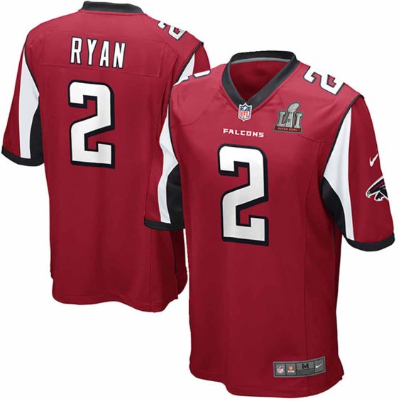 Nike Matt Ryan Atlanta Falcons Red Super Bowl LI Bound Game Jersey atlanta falcons nfc champions 