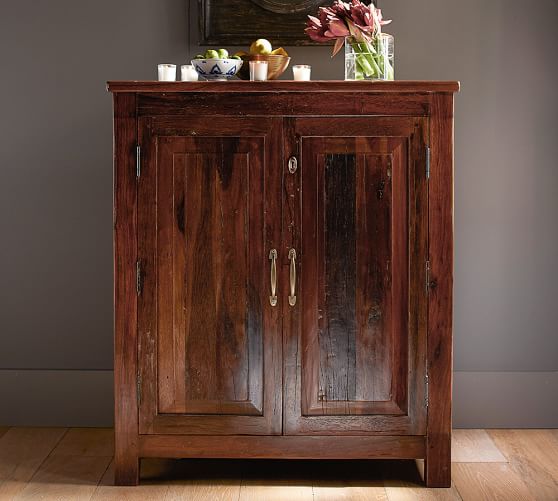 Pottery Barn BOWRY BAR CABINET pottery barn 25% off sale