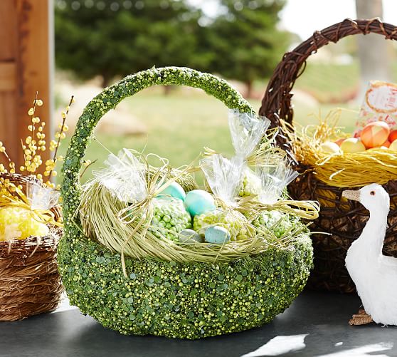 Pottery Barn GREENVINE BASKET pottery barn baskets sale