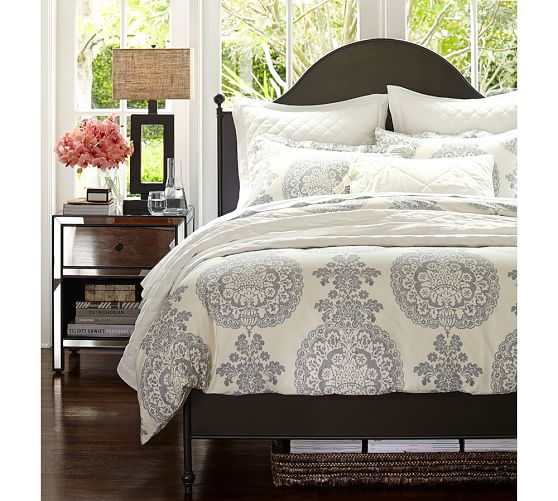 Pottery Barn LUCIANNA MEDALLION DUVET COVER & SHAM pottery barn stock up and save sale