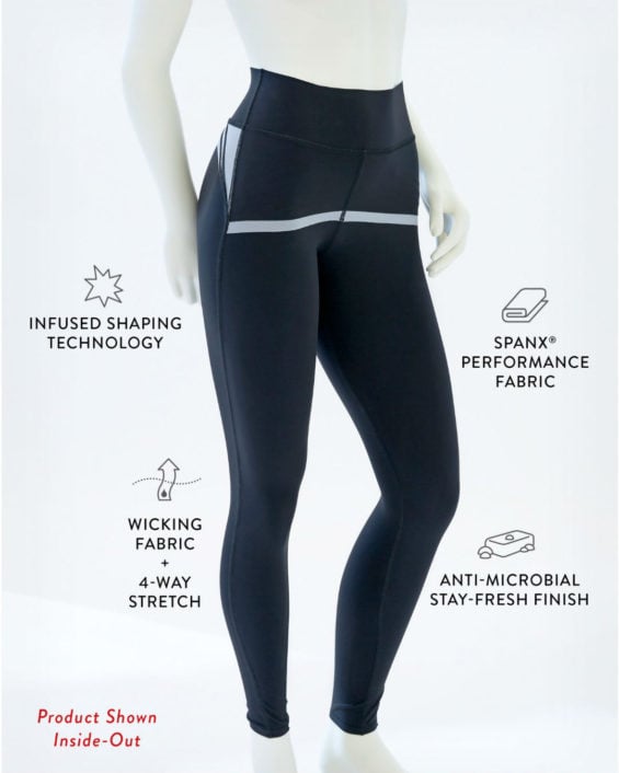 SPANX Every·Wear Tech Tape Lapis Night Leggings Lapis Night