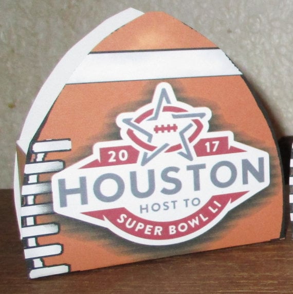 Super Bowl 2017 Houston Treat Box By Cuppers Candy Wraps