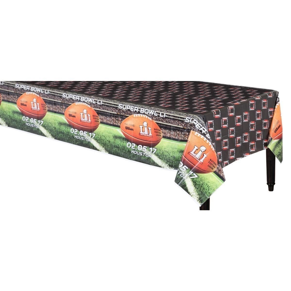 Super Bowl LI Table Cover super bowl li party decor
