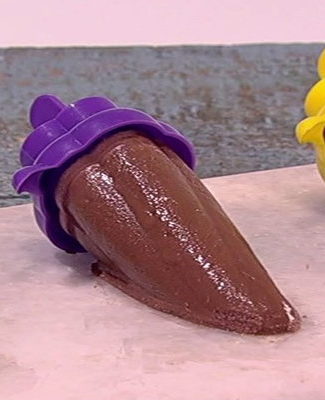 Watch chef Carla Hall make a frozen low calorie chocolate maltsicle on the Tuesday, January 3, 2017 episode of "The Chew."