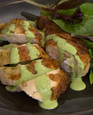 Watch New York Times columnist Melissa Clark show Kathie Lee Gifford and Hoda Kotb how to make green goddess roasted chicken on the Tuesday, January 10, 2017 episode of the Today show.