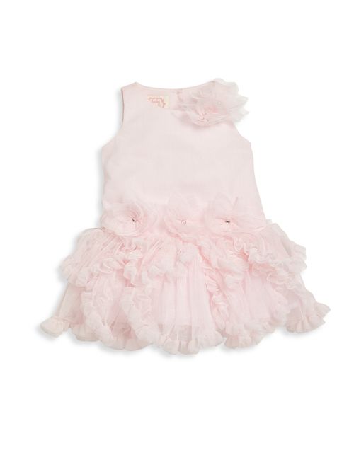 Biscotti Baby Girl's Sleeveless Fit & Flare Dress Pink easter dresses for baby girls 2017