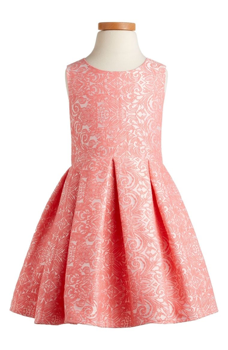 Dorissa Megan Sleeveless Dress (Toddler Girls, Little Girls & Big Girls) Coral easter dresses for toddler girls 2017 style