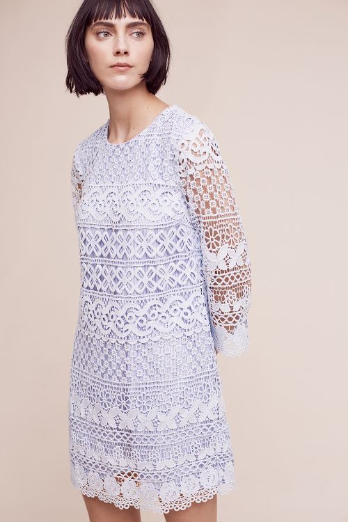HD in Paris Havre Lace Dress Sky Blue lace sheath dresses spring wedding guest 