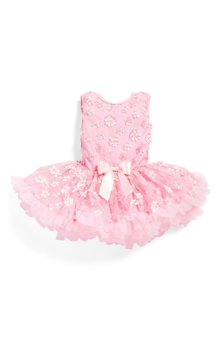 Popatu 'Mini Flower' Pettidress (Baby Girls) Pink easter dresses for baby girls 2017 style