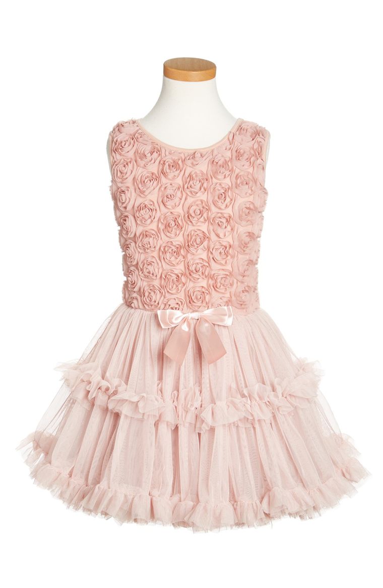 Popatu Rosebud Pettidress (Toddlers & Little Girls) Rose easter dresses for toddler girls 2017 