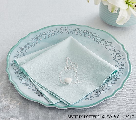 Pottery Barn Kids Beatrix Potter™ Napkin pottery barn kids easter baskets