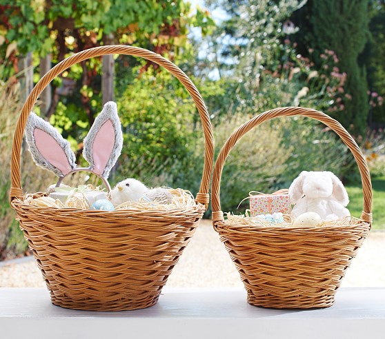 Pottery Barn Kids Natural Sabrina Easter Baskets pottery barn kids easter baskets 