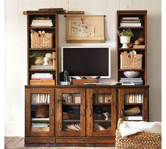 Pottery Barn PRINTER'S GLASS DOOR MEDIA SUITE 2017 pottery barn extra 20% furniture clearance sale