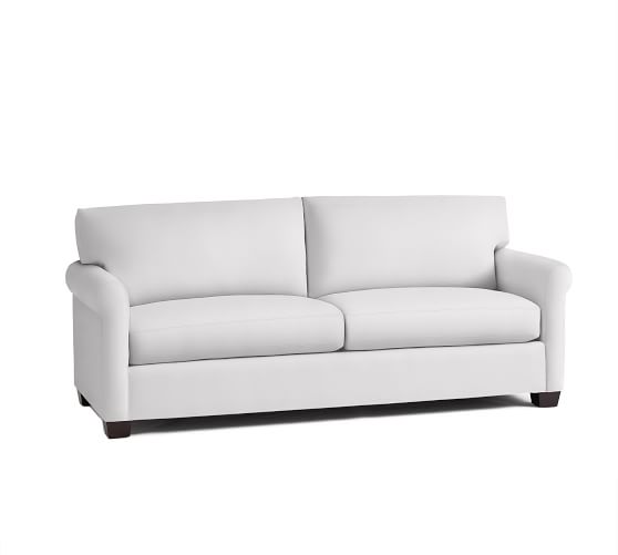 Pottery Barn YORK ROLL ARM UPHOLSTERED SOFA pottery barn upholstered sofas sale