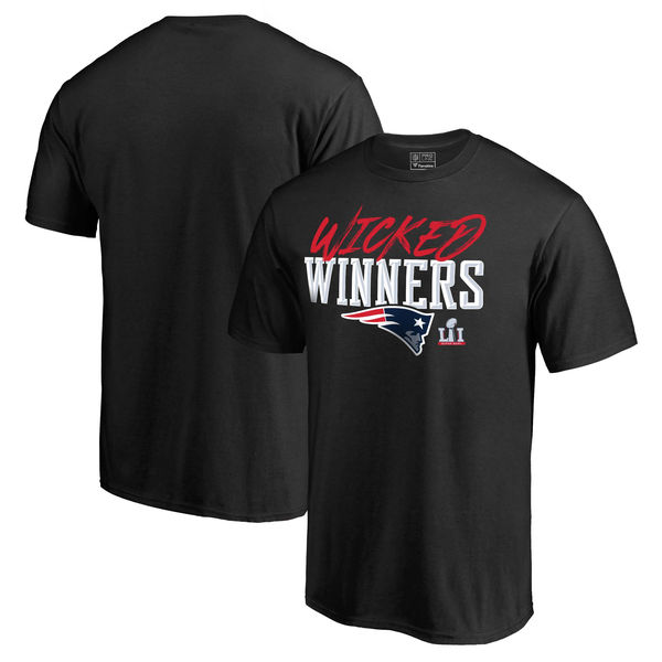Pro Line by Fanatics Branded New England Patriots Black Super Bowl LI Champions Hometown Winner T-Shirt new england patriots super bowl li champions