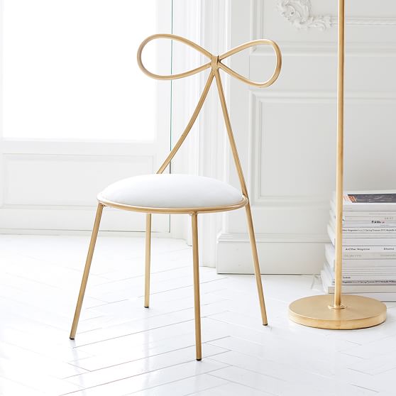 The Emily & Meritt Bow Chair Emily & Meritt Collection for Pottery Barn Teen pbteen