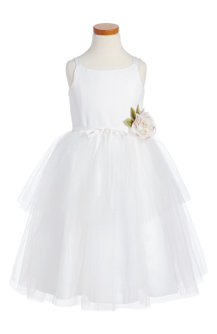 Us Angels Tulle Ballerina Dress (Baby Girls, Toddler Girls, Little Girls & Big Girls) Ivory easter dresses for baby girls 2017 style