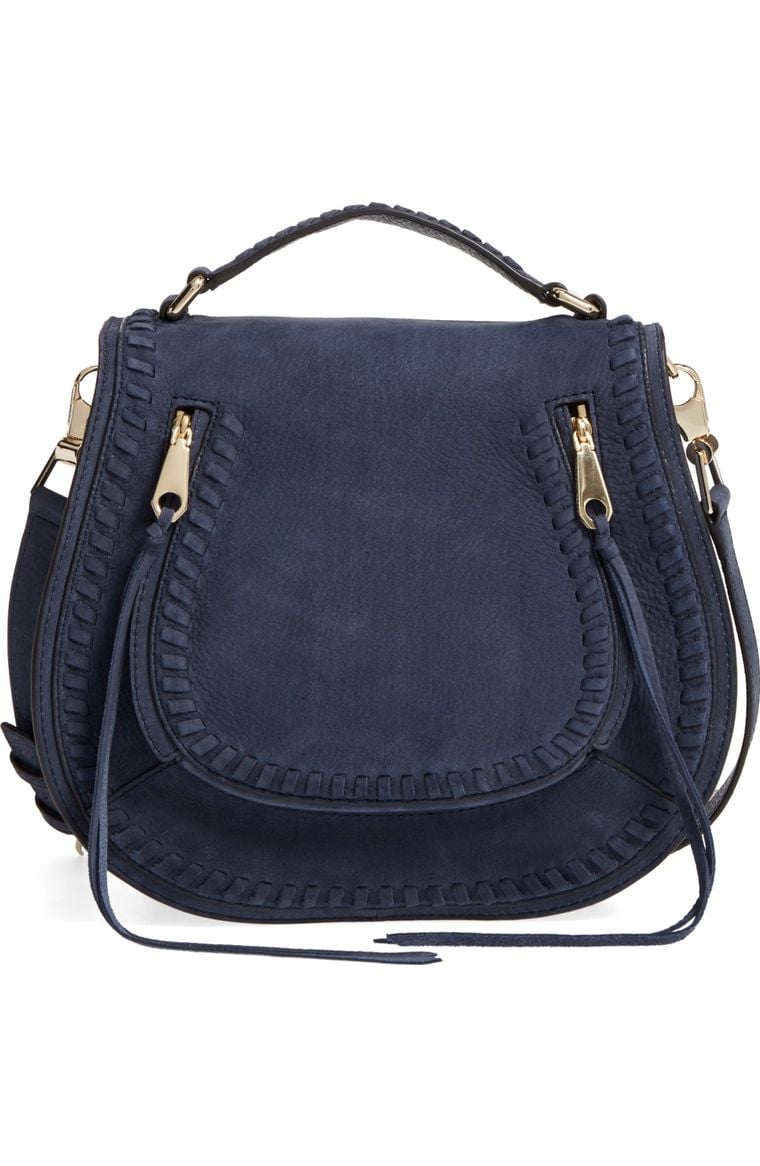 Rebecca Minkoff Vanity Saddle Bag Moon Nubuck Nordstrom winter sale