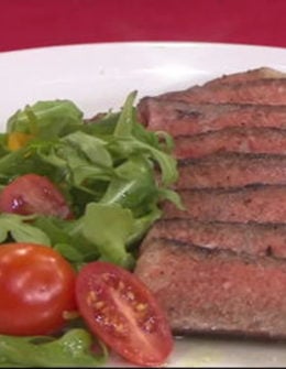 Watch Today's Carson Daly and his wife Siri Daly show Matt Lauer (and all of us at home!) how to make a Valentine's Day New York strip steak and chocolate layer cake (aka a Brooklyn blackout cake) on the Tuesday, February 14, 2017 episode of the Today show.