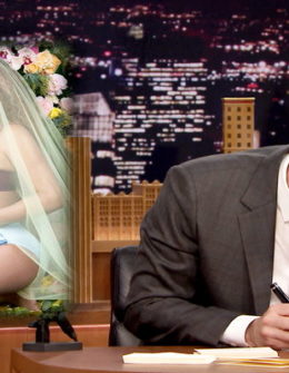 Watch Tonight show host, Jimmy Fallon write thank you notes on Friday, February 3, 2017 to Beyonce, Neil Gorsuch, Tom Brady and many more!