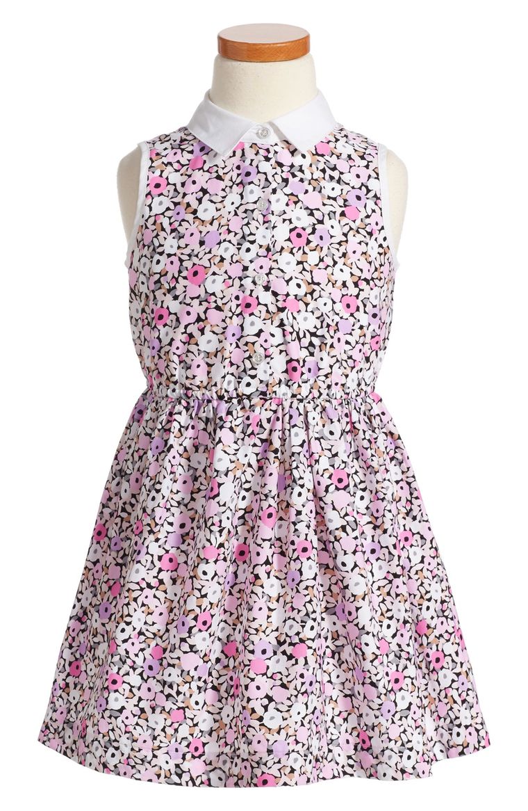kate spade new york posy grove shirtdress (Toddler Girls & Little Girls) Posy Grove easter dresses for toddler girls 2017 style