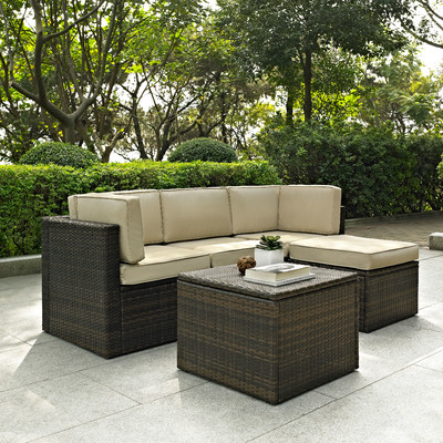 Brayden Studio Crosson 5 Piece Modular Seating Group Sand Wayfair summer preview sale