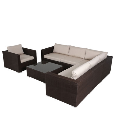 Brayden Studio Murillo 7 Piece Sectional Sectional Seating Group Wayfair summer preview sale