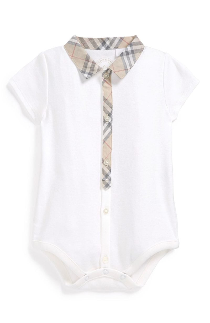 Burberry Bodysuit Baby Boy easter outfits for baby boys